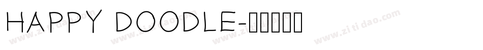 HAPPY DOODLE字体转换
